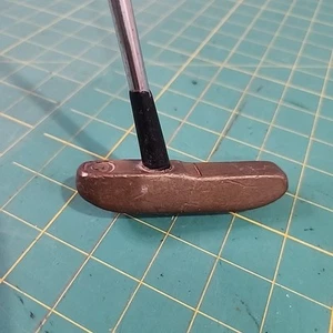 Stan Thompson Tailored SeeMore PinPointer Golf Putter Two Way 36.5" Brass Club - Picture 1 of 20