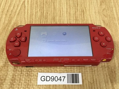 GD9047 With Defects - PSP-2000 DEEP RED SONY PSP Console Japan - Image 1 of 4