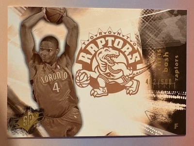 Chris Bosh UD SPx 2004-05 variación retroceso - 402/500 Foto 1 de 2