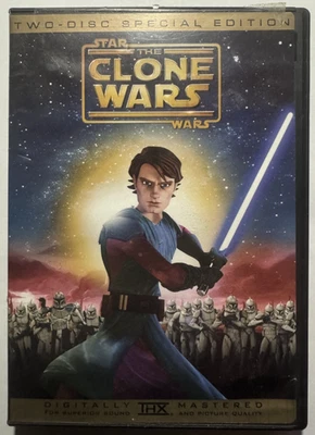 Star Wars: The Clone Wars Movie DVD, 2008, 2-Disc Set, Special Edition / Used  - Image 1 of 4