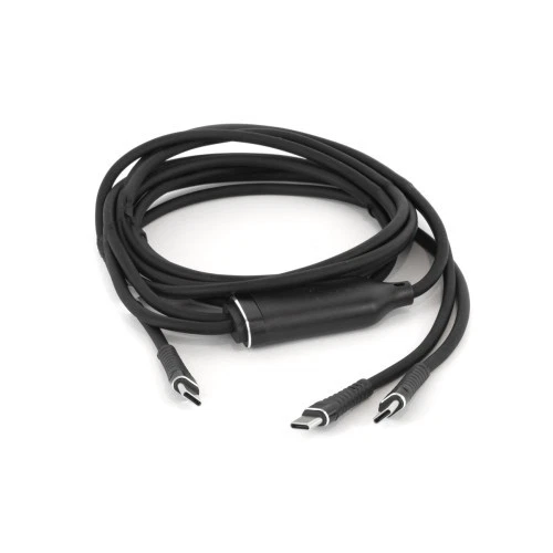 Cavo sdoppiatore usb-c caricabatteria 100 watt mt 1 - Immagine 1 di 1