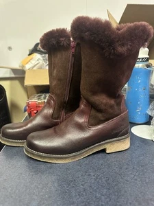 Pajar Women Boots Leather Suede Super Comfy Size 9 - 9.5 Waterproof - Picture 1 of 13