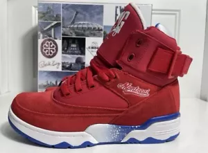 Zapatillas deportivas Patrick Ewing 33 HI Montreal para hombre 10,5 rojas/blancas altas deportivas - Imagen 1 de 6