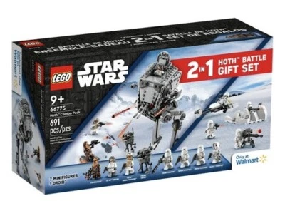 LEGO Star Wars 2 en 1 66775 Hoth Combo Pack Nuevo Sellado de Fábrica Foto 1 de 2