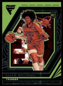 2022-23 Panini Flux Base #224 Jalen Williams RC Oklahoma City Thunder