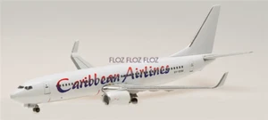 Modelo de avión 1:400 para Witty for Caribbean Airlines para Boeing 737-800 9Y-SXM - Imagen 1 de 4