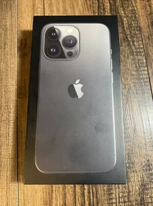 BOX ONLY Apple iPhone 13 Pro Max Graphite 128GB Empty Box Only - Picture 1 of 3