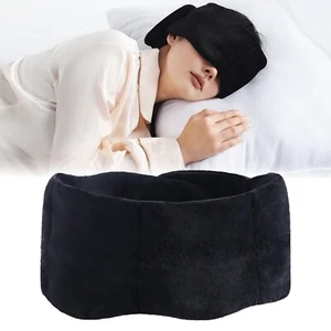 HIG Weighted Sleep Mask with Glass Beads for Men Women Sleeping Nap Travel - Picture 1 of 21