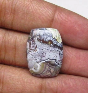 Crazy Lace Agate Baguette Shape 18.95 ct Natural Loose Gemstone Cabochon H 7196 - Picture 1 of 5