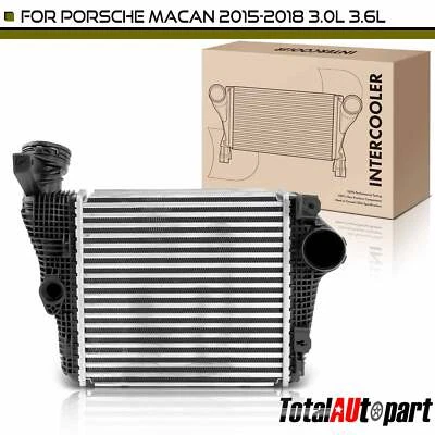 Intercooler refrigerado por aire para Porsche Macan 2015-2018 3,0 L 3,6 L turboalimentado izquierdo Foto 1 de 4