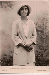 Vintage Postkarte Prinzessin Maria Francesca von Savoyen - Bild 1 von 2