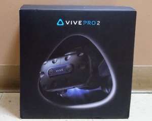 HTC VIVE Pro 2 PC VR Headset Clear Graphics 2880 x 1700 Resolution Black Sealed - Afbeelding 1 van 7