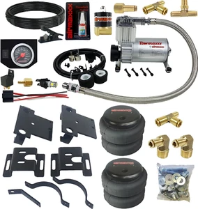 airmaxxx Bolt On Air Helper Spring Kit Load Level For Chevy 2500 Truck 2001-2010 - Picture 1 of 24