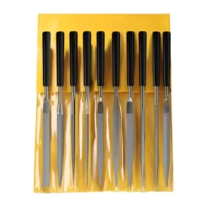 10pcs Metal Needle File Set for and Metal Polishing with Steel Construction - Picture 1 of 8