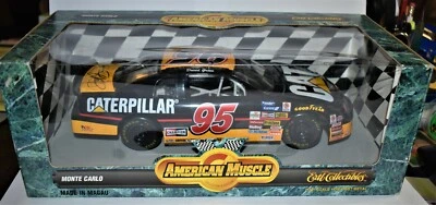 Chevy Monte Carlo 1995 1/18 #95 David Green Caterpillar, Am. Muscle Sealed Mint - Image 1 of 4