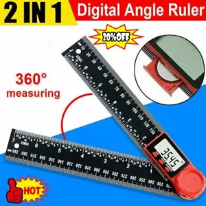 Digital Display Angle Ruler High-precision Angle Ruler - Picture 1 of 17