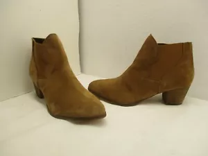 Coolway Botines Cuero Gamuza Marrón Dorado Mujer Talla 41 EUR - Imagen 1 de 9