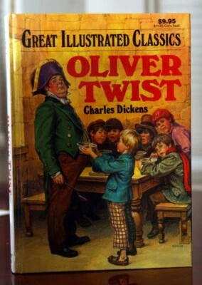 OLIVER TWIST by Charles Dickens Great Illustrated Classics 1989 Baronet Books HC - Imagem 1 de 3