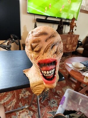 Adult FACELESS MASK Monster HALLOWEEN, Tools Pulling Skin Off Face - Image 1 of 4