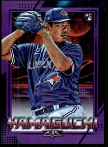 2020 Topps Fire Purple Shun Yamaguchi #/99 #5
