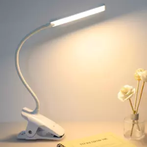deaunbr LED Reading Light with Clip USB Rechargeable Book Lights, Eye Protection - Picture 1 of 6