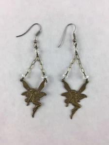 Fairy Dangling Earrings 3.25" - Picture 1 of 4