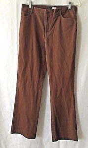 Pantalones de mujer Focus Lifestyle talla 10 marrón algodón mezcla spandex ins 30,5" W 16,5" - Imagen 1 de 6