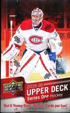2015-16 Upper Deck UD  Hockey Series 1 Team Set Hockey Cards U Pick From List