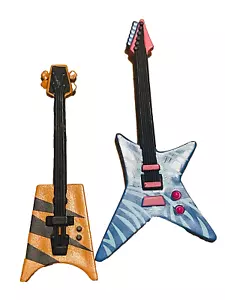 Guitarras de repuesto Five Nights At Freddys Montgomery Gator y Glamrock Chica - Imagen 1 de 3