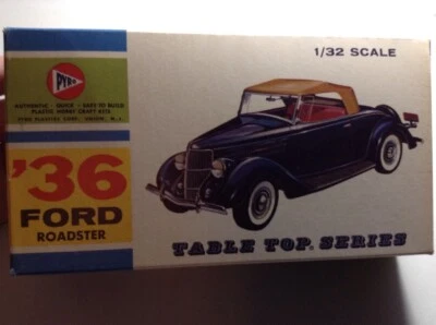 PYRO '36 Ford Roadster Table Top Series Model Kit #288-60 - Image 1 of 4