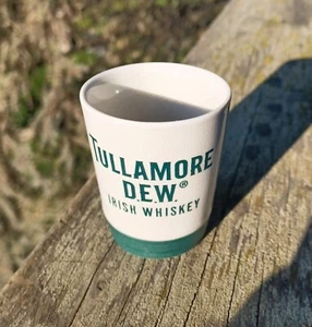 Tullamore Dew Irish Whiskey Est 1829 Shot Glass Ceramic Ships Free in the USA - Picture 1 of 4