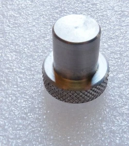 NEW A&N S-50-P STAINLESS STEEL VACUUM BLANK BLIND PLUG 1000307 QUICK DISCONNECT - Picture 1 of 4
