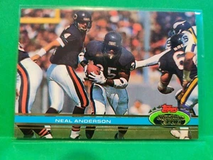 1991 Topps Stadium Club Football Neal Anderson #96 🏈 Chicago Bears NM/MT - Picture 1 of 2