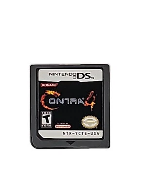 AUTHENTIC--Contra 4 (Nintendo DS, 2007)-- CART ONLY - Image 1 of 2