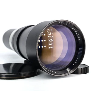 Vivitar MF 400mm f5.6 Telephoto Lens 18-Blade Aperture Rotating Tripod Mount M42 - Picture 1 of 20