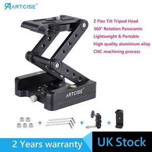 Z Flex Tilt Tripod Head Panoramic Tripod Mount Load 6.61lb/3kg for Canon Nikon - Picture 1 of 9