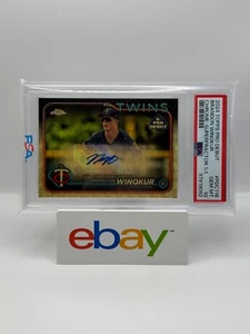 2024 Topps Pro Debut Chrome Brandon Winokur Superfractor Auto 1/1 116 PSA 10 MIN - Picture 1 of 3