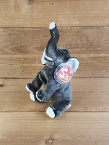 Ty Beanie Baby Trompete der Elefant Geburtsdatum 11. Februar 2000 - Bild 1 von 6