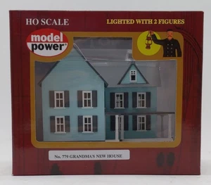 Model Power 779 Grandma's New House - Lighted w/2 Figures NIB - Picture 1 of 5