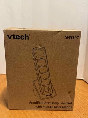 VTech SN5307 Amplified Photo Dial Accessory Handset Big Button - Image 1 of 4