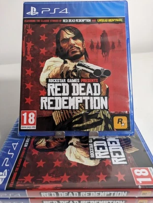 PS4 Red Dead Redemption 1 PLAYSTATION [2023 Remake] New and Sealed - Image 1 of 4