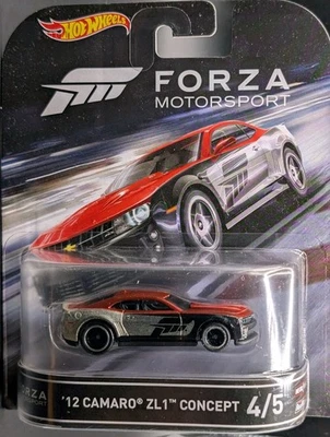 Hot Wheels 2016 - Entretenimiento retro - Forza Motorsport - Camaro ZL1 Concept'12 Foto 1 de 4