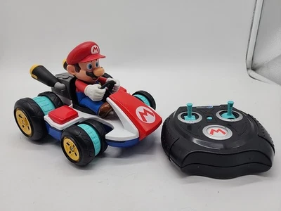 JAKKS 2014 SUPER MARIO KART 8 RC Mario RACER Hover Car TESTED WORKS w/ Remote - Image 1 of 4