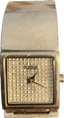 DKNY Damen Armbanduhr Silber Metall Glamourös Festlich - Bild 1 von 4