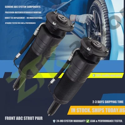 2x Amortiguadores hidráulicos ABC delanteros para Mercedes W220 C215 CL500 CL600 S500 5,5 L Foto 1 de 4