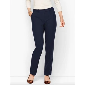 Talbots Mid Rise Pull-On gerades Bein Cambridge Hose Größe 6 Karriere adrette Arbeit - Bild 1 von 11