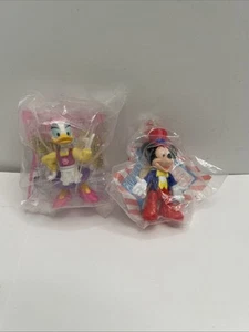 McDonalds 1993 + 1994 Mickey and Friends Disney Epcot Adventure POSEABLE Figures - Picture 1 of 2