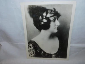 FOTOGRAFIA VINTAGE CANTANTE D'OPERA " CLAUDIA MUZIO " 100% ORIGINALE.... - Foto 1 di 2