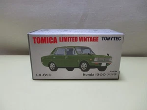 TOMY TEC Tomica Limited Vintage LV-61a 1/64 Honda 1300 77S Green - Picture 1 of 3