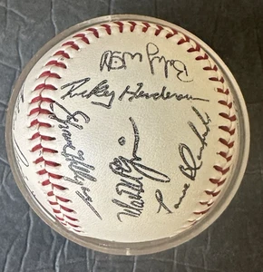 Oakland Athletics replica baseball firmata - fine anni 80/inizio 90 - Foto 1 di 4